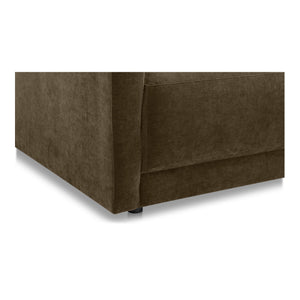 Moe's Home Bryn Sectional - Sustainable Design Meets Timeless Elegance With Eco-friendly Comfort And Style Green Upholstery, 50% Recycled Polyester,50% Virgin Polyester,Pine And Plywood Frame Jm-1027-27-r-0