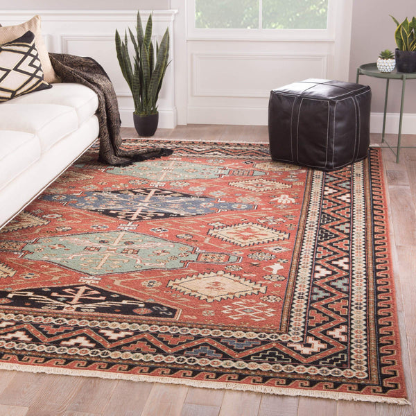 Jaipur Living Jaipur Living Granato Hand-knotted Wool Medallion Rug Soumak Geometric Entryway Accent 9' x 12' RUG139433
