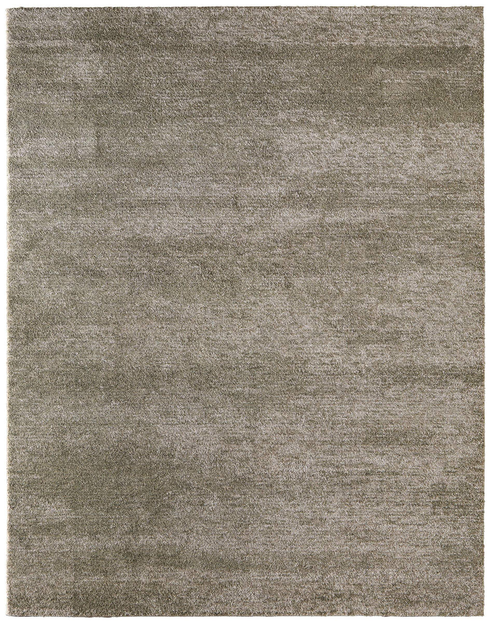 Feizy Rugs Jameson Distressed Polypropylene Area Rug Vintage Tonal Green Ivory Living Room JMS39R8FGRN000E70