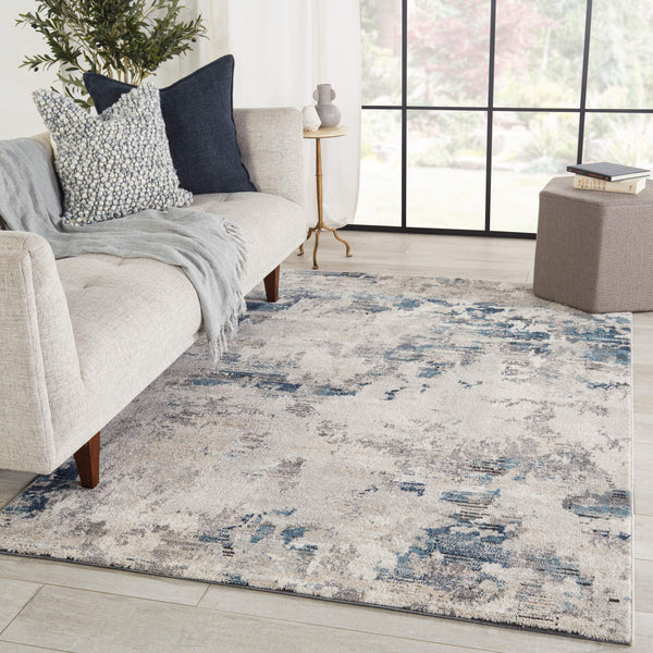 Jaipur Living Vibe by Jaipur Living Louna Mottled Abstract Low Pile Polypropylene Room Rug 3'X10' RUG152785