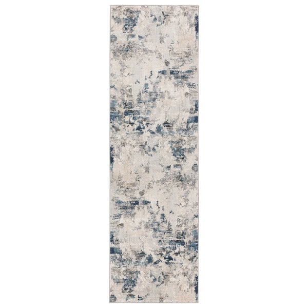 Jaipur Living Vibe by Jaipur Living Louna Mottled Abstract Low Pile Polypropylene Room Rug 3'X10' RUG152785