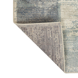 Amer Rugs Jordan Modern Geometric Power-loom Area Rug – Durable, Soft, Stain-resistant Floor Art For Your Home Light Blue Polypropylene Jor1110211