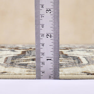 Amer Rugs Jordan Persian Bordered Power-loom Area Rug – Timeless Design, Softness & Durability For Any Space Ivory,Blue Polypropylene Jor10110211