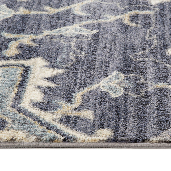 Amer Rugs Jordan Persian Bordered Power-loom Area Rug – Timeless Design, Softness & Durability For Any Space Purple Polypropylene Jor12110211