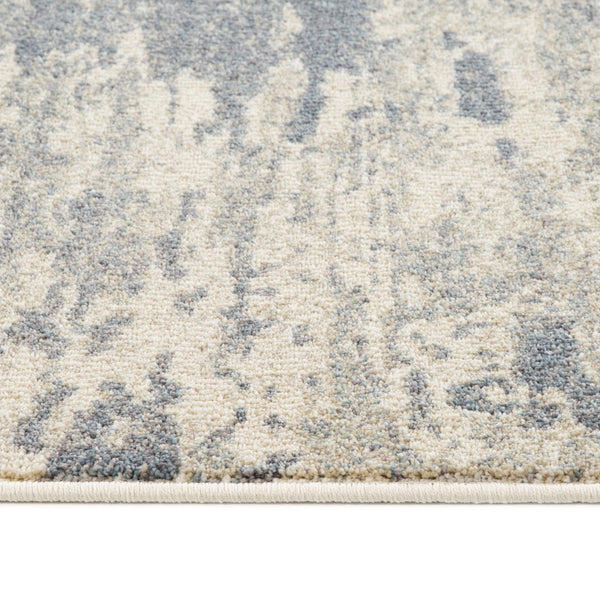 AMER Rugs Jordan Delia JOR-13 Power-Loomed Machine Made Polypropylene Modern & Contemporary Abstract Rug Gray 9'2" x 12'2"