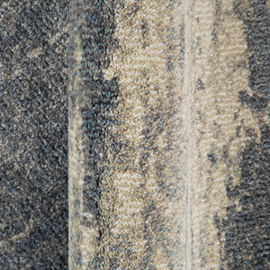 AMER Rugs Jordan Delia JOR-13 Power-Loomed Machine Made Polypropylene Modern & Contemporary Abstract Rug Gray 9'2" x 12'2"