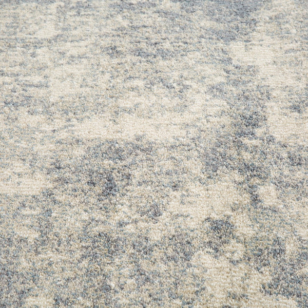 AMER Rugs Jordan Cary JOR-14 Power-Loomed Machine Made Polypropylene Modern & Contemporary Abstract Rug Light Gray 9'2" x 12'2"