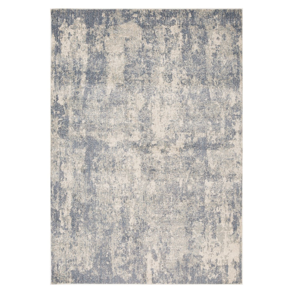 AMER Rugs Jordan Cary JOR-14 Power-Loomed Machine Made Polypropylene Modern & Contemporary Abstract Rug Light Gray 9'2" x 12'2"