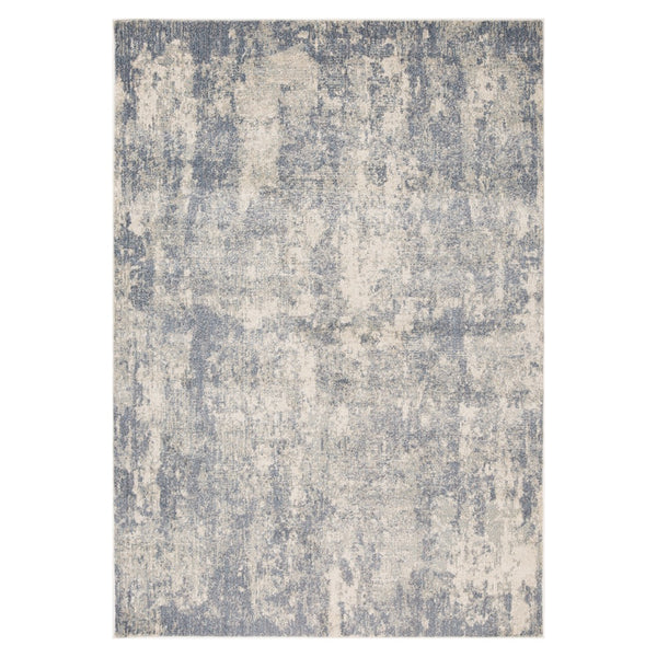 AMER Rugs Jordan Cary JOR-14 Power-Loomed Machine Made Polypropylene Modern & Contemporary Abstract Rug Light Gray 9'2" x 12'2"