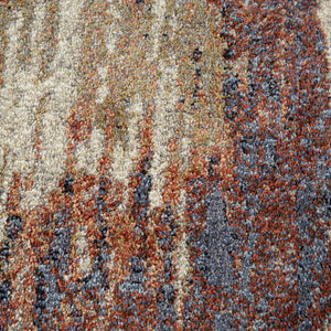 AMER Rugs Jordan Delia JOR-5 Power-Loomed Machine Made Polypropylene Modern & Contemporary Abstract Rug Rust 9'2" x 12'2"