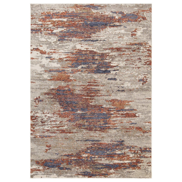 Amer Rugs Jordan Contemporary Power-loom Area Rug - Timeless Style, Easy Care, And Luxurious Softness For Any Room Beige,Rust Polypropylene Jor6110211