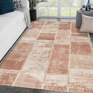 Amer Rugs Jordan Modern Geometric Power-loom Area Rug – Durable, Soft, Stain-resistant Floor Art For Your Home Sand Polypropylene Jor7110211
