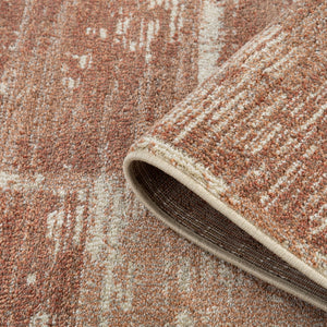 AMER Rugs Jordan Aly JOR-7 Power-Loomed Machine Made Polypropylene Modern & Contemporary Geometric Rug Sand 9'2" x 12'2"