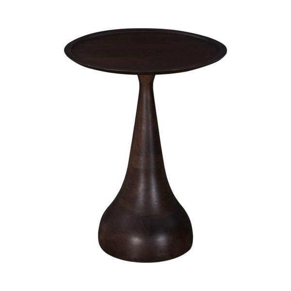 Lh Imports Polina Side Table – Elevate Your Space With Contemporary Design And Timeless Elegance For Any Room Brown Mango Jpo0033-p