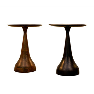 Lh Imports Polina Side Table – Elevate Your Space With Contemporary Design And Timeless Elegance For Any Room Brown Mango Jpo0033-p