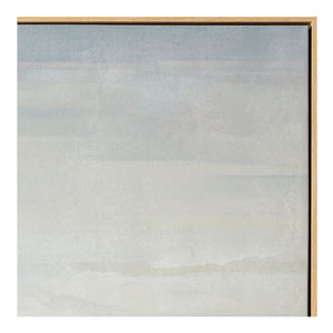 Moe's Home Gable Framed Painting - Serene Barn Artwork In Neutral Tones, Solid Wood Frame For Elegant Decor Multicolor Acrylic Paint On Canvas,Polyester Canvas Jq-1042-37