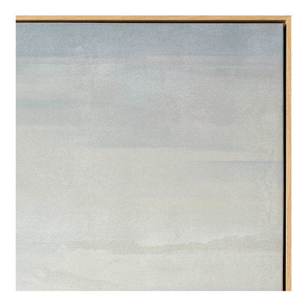 Moe's Home Gable Framed Painting - Serene Barn Artwork In Neutral Tones, Solid Wood Frame For Elegant Decor Multicolor Acrylic Paint On Canvas,Polyester Canvas Jq-1042-37