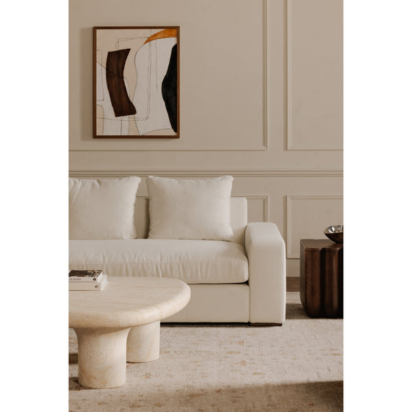 Moe's Home Voyager Framed Painting - A Modern Retro Masterpiece In Mustard Yellow And Deep Red For Stylish Decor Multicolor Acrylic Paint On Canvas,Polyester Canvas Jq-1046-37