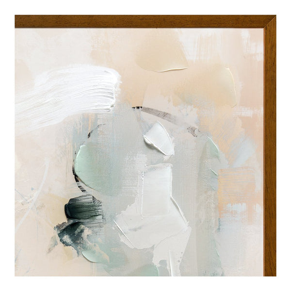 Moe's Home Gaia Framed Painting - Exquisite Textured Art On Canvas For Serenity And Elegant Home Decor Multicolor Acrylic Paint On Canvas,Polyester Canvas Jq-1047-37