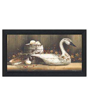 English Elm "country Charm" John Rossini Pastoral Framed Print with Matte Black Wood Frame B06788654