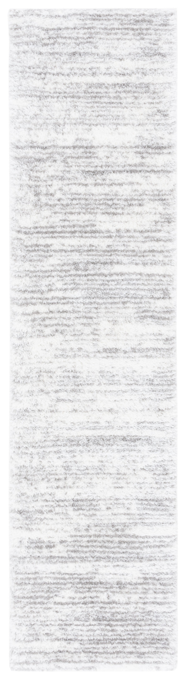 Safavieh Jasmine Shag 100 Power Loomed Shag & Flokati Rug Ivory / Grey 9' x 12'