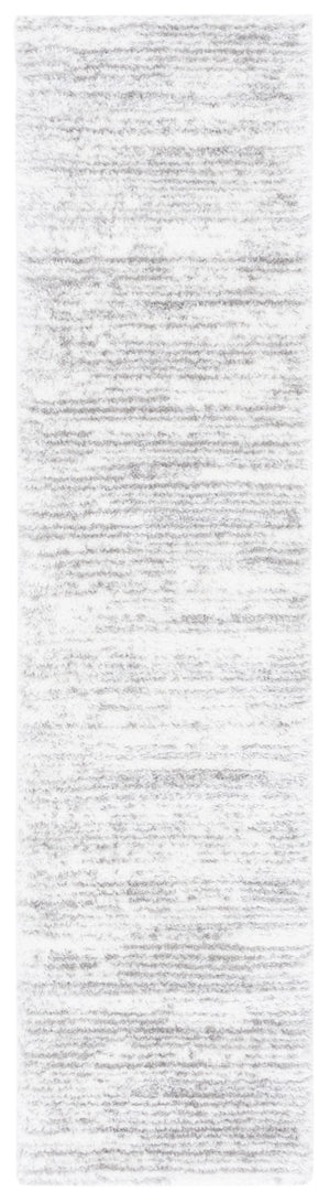 Safavieh Jasmine Shag Area Rug - Luxurious Plush Texture In Elegant Neutral Tones For Every Home Décor Ivory ,Grey Polyester Jsm100b-7