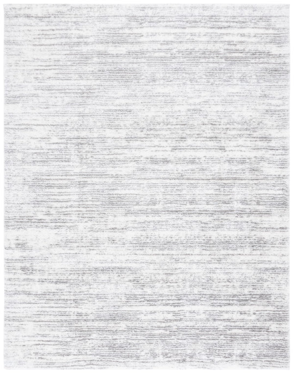 Safavieh Jasmine Shag 100 Power Loomed Shag & Flokati Rug Ivory / Grey 8' x 10'