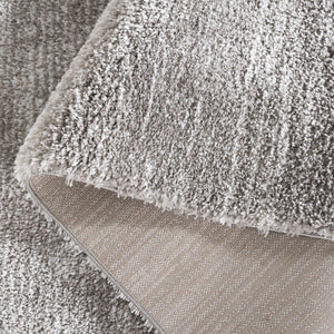 Safavieh Jasmine Shag Area Rug - Luxurious Plush Texture In Elegant Neutral Tones For Every Home Décor Grey ,Ivory Polyester Jsm100g-7