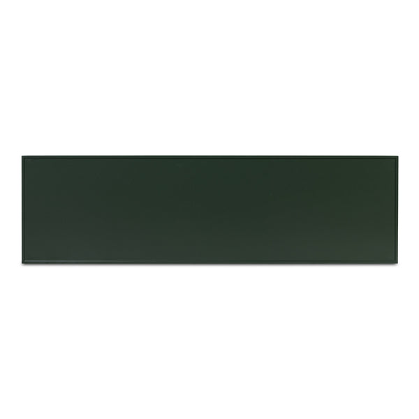 Moe's Home Reagan Dresser - Elegant 6-drawer Storage Solution With Traditional Knock-style Handles & Soft Close Green Mdf & Acacia Top & Frame,Mdf Sides & Drawer Ju-1008-27