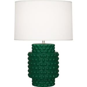 Robert Abbey Jungle Dolly Accent Lamp Jungle Glazed Textured Ceramic Fondine Fabric Shade