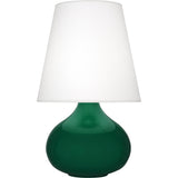 Robert Abbey Jungle June Accent Lamp Jungle Glazed Ceramic Oyster Linen Shade