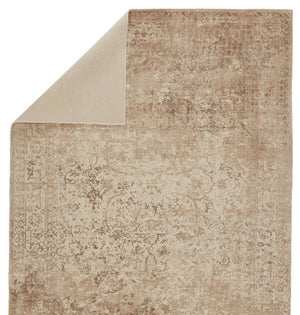 Jaipur Living Jaipur Living Vanja Wool Viscose Accent Rug Handloomed Medallion Vintage Neutral RUG149776