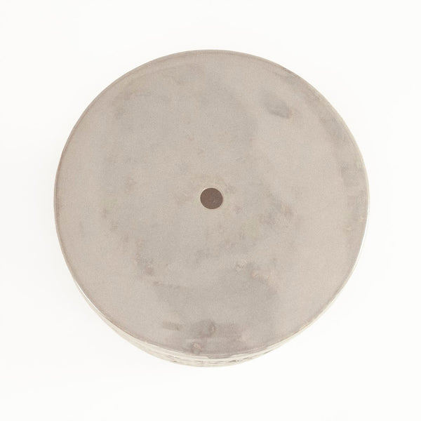 Lanie Garden Stool Grey Iridescent Grey JW001 Grey Zentique