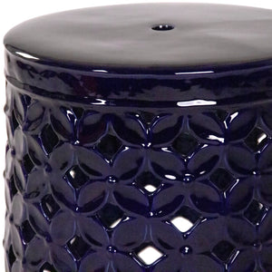 Garden Stool Blue JW003 Blue Zentique