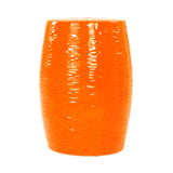 Garden Stool Orange JW004 Orange Zentique