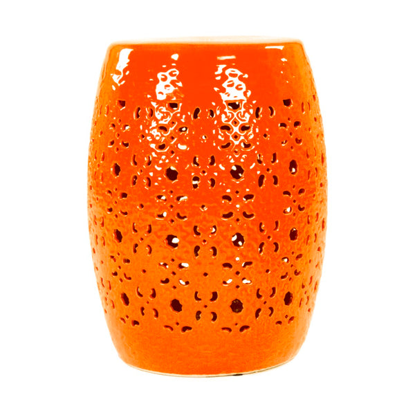 Garden Stool Orange JW005 Orange Zentique