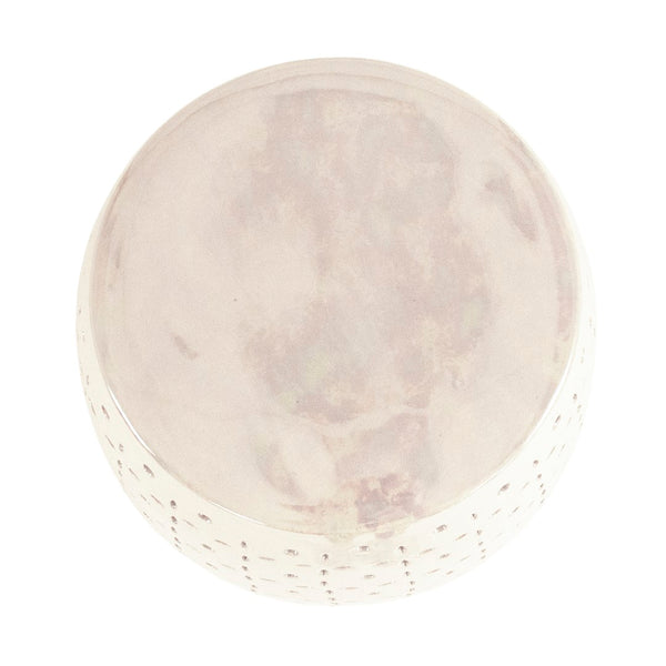 Lovell Garden Stool Grey Iridescent Grey JW150015 Grey Zentique