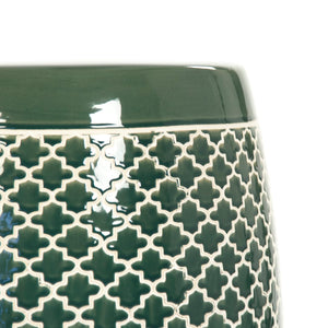 Gable Garden Stool Teal Teal JW160248 Teal Zentique