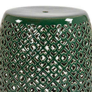 Lorin Garden Stool Teal Teal JW161260 Teal Zentique