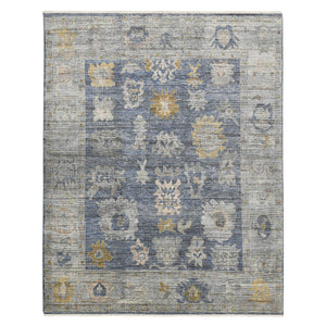 AMER Rugs Jwell Hand-knotted Wool Area Rug Oriental Bordered Design for Large Living Rooms JWL41014