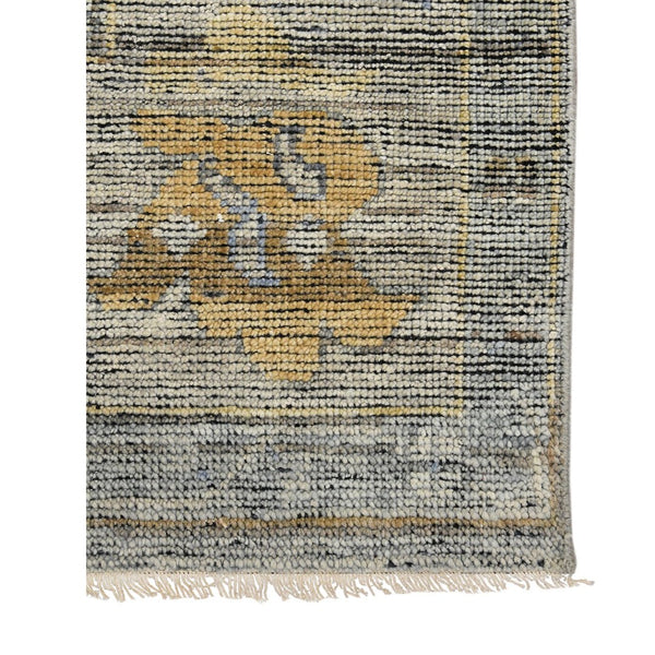 Amer Rugs Jwell Transitional Hand-knotted Area Rug With Elegant Turkish Motifs In Natural Wool For Any Space Gray Wool Jwl50203