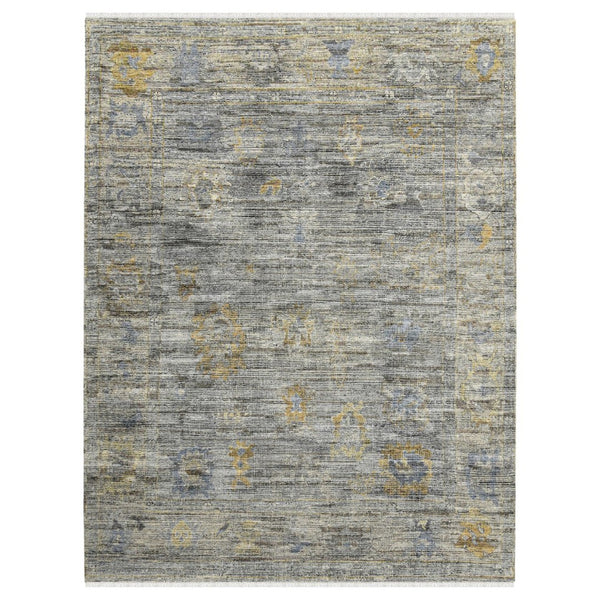 Amer Rugs Jwell Transitional Hand-knotted Area Rug With Elegant Turkish Motifs In Natural Wool For Any Space Gray Wool Jwl50203