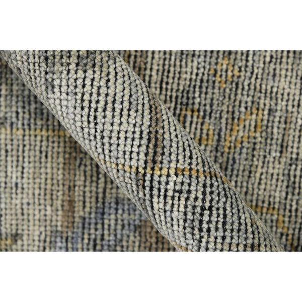 Amer Rugs Jwell Transitional Hand-knotted Area Rug With Elegant Turkish Motifs In Natural Wool For Any Space Gray Wool Jwl50203