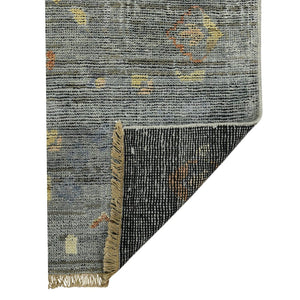 Amer Rugs Jwell Bohemian Floral Hand-knotted Area Rug In Elegant Neutral Tones For Timeless Home Décor Light Gray Wool Jwl60810