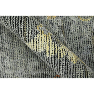 Amer Rugs Jwell Bohemian Floral Hand-knotted Area Rug In Elegant Neutral Tones For Timeless Home Décor Light Gray Wool Jwl60810