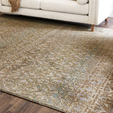 Utopia Jubilation Tan Area Rug 92746 60151 114155 IP Karastan Rugs Mohawk