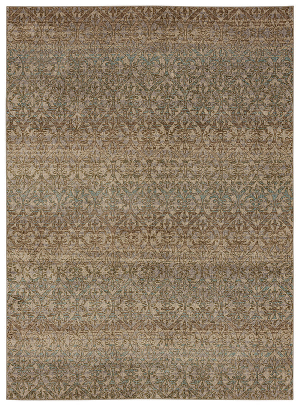 Utopia Jubilation Tan Area Rug 92746 60151 114155 IP Karastan Rugs Mohawk