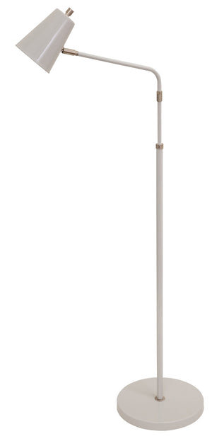 House Of Troy Kirby Led Adjustable Floor Lamp With Elegant Satin Nickel Accents For Modern Home Lighting Solutions Gray Metal K100-gr