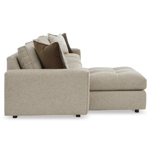Bernhardt Nest Left Facing Sectional with Down Cushions and Track Arms