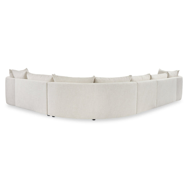 Bernhardt Ferris Modern Fabric Sectional with Swivel Chairs and Configurable Seating